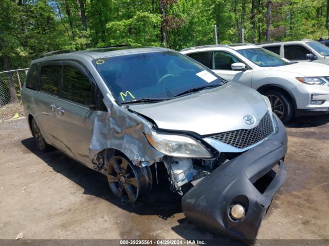 TOYOTA SIENNA 2011 5tdxk3dc8bs145527