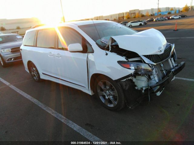 TOYOTA SIENNA 2012 5tdxk3dc8cs235679