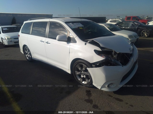 TOYOTA SIENNA 2014 5tdxk3dc8es481781