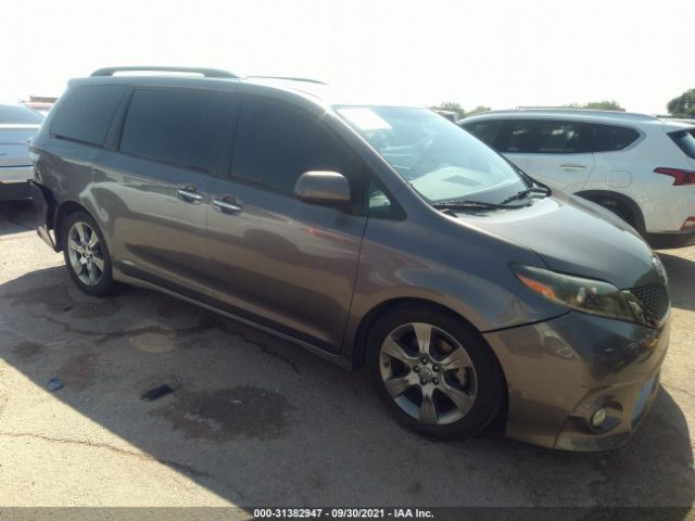 TOYOTA SIENNA 2015 5tdxk3dc8fs533752