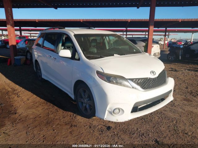 TOYOTA SIENNA 2015 5tdxk3dc8fs632670