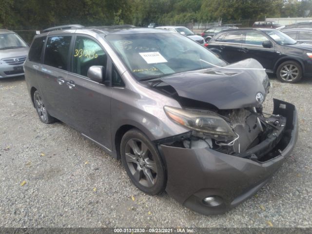 TOYOTA SIENNA 2015 5tdxk3dc8fs679746