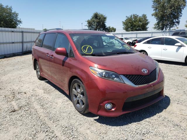 TOYOTA SIENNA SE 2016 5tdxk3dc8gs746461