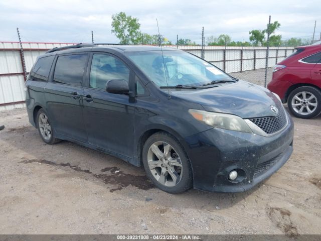 TOYOTA SIENNA 2011 5tdxk3dc9bs039488