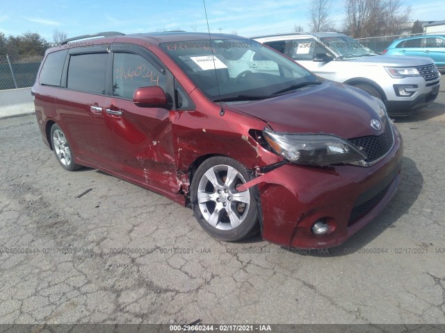 TOYOTA SIENNA 2013 5tdxk3dc9ds284200