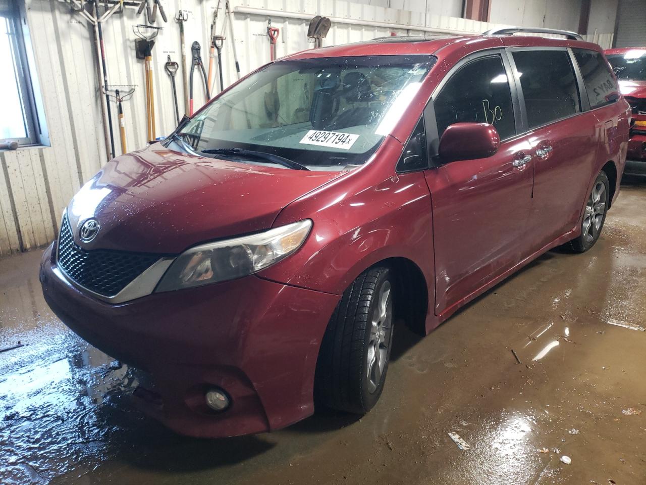 TOYOTA SIENNA 2014 5tdxk3dc9es457800