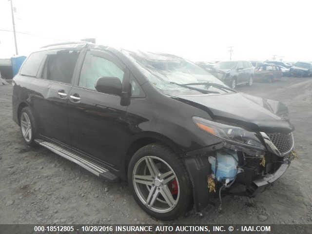 TOYOTA SIENNA 2015 5tdxk3dc9fs566016