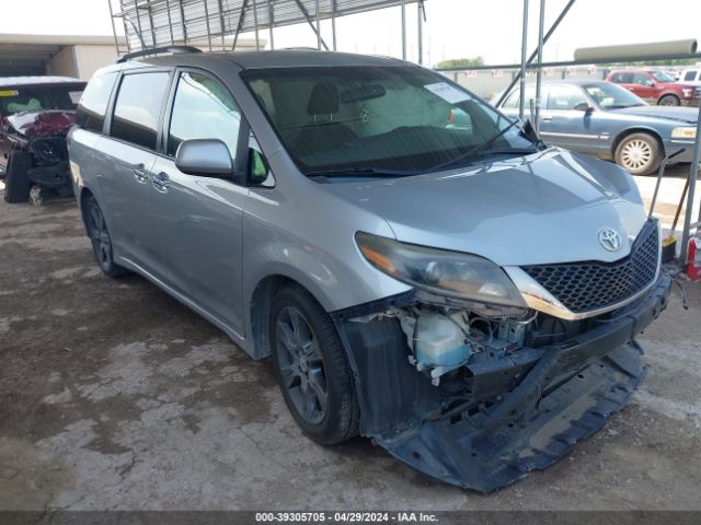 TOYOTA SIENNA 2015 5tdxk3dc9fs631236