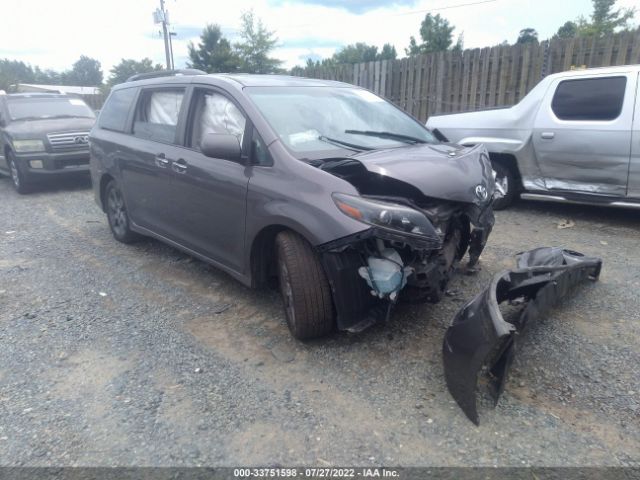 TOYOTA SIENNA 2015 5tdxk3dc9fs678895