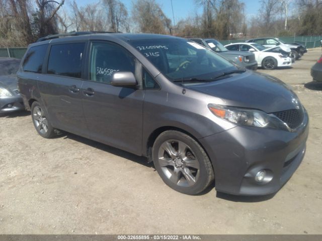 TOYOTA SIENNA 2011 5tdxk3dcxbs111668