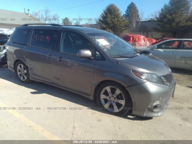 TOYOTA SIENNA 2011 5tdxk3dcxbs112691