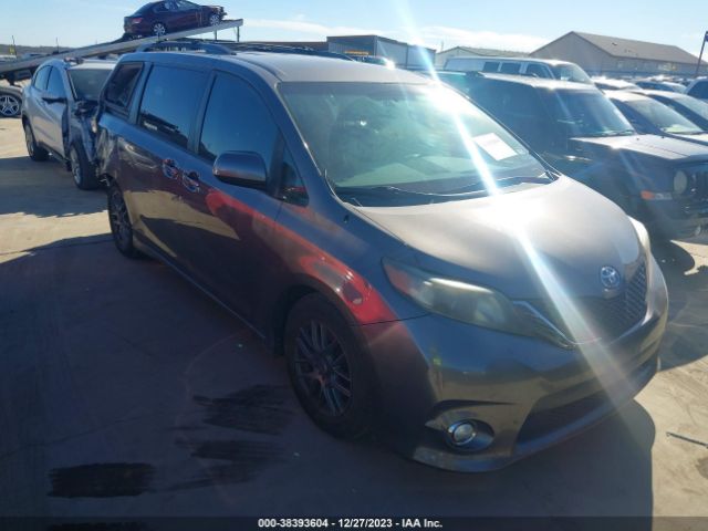 TOYOTA SIENNA 2011 5tdxk3dcxbs131645