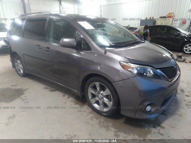 TOYOTA SIENNA 2012 5tdxk3dcxcs185741