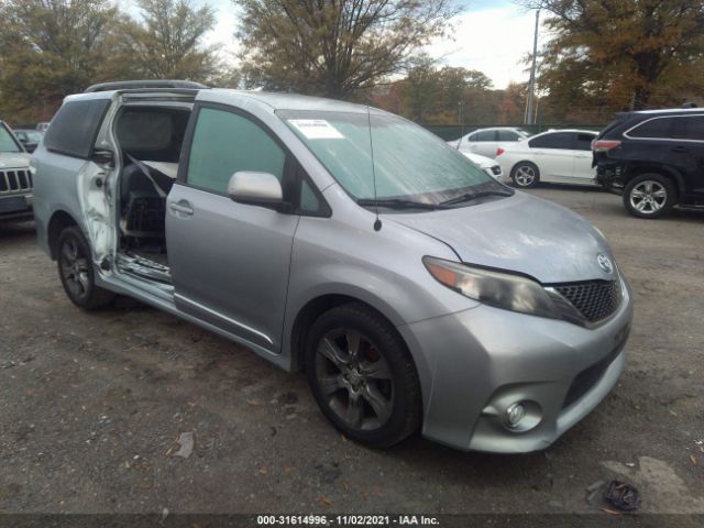 TOYOTA SIENNA 2012 5tdxk3dcxcs211562