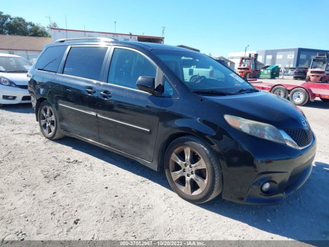 TOYOTA SIENNA 2012 5tdxk3dcxcs235411