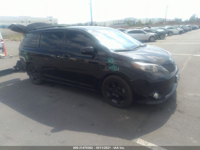 TOYOTA SIENNA 2013 5tdxk3dcxds348552