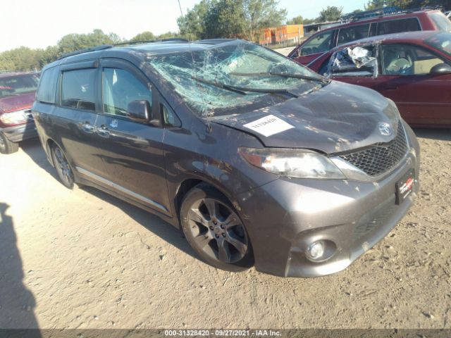 TOYOTA SIENNA 2013 5tdxk3dcxds359891