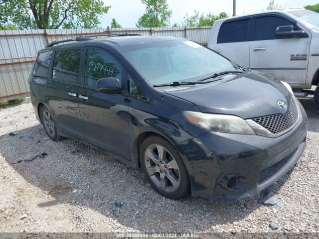 TOYOTA SIENNA 2013 5tdxk3dcxds390042