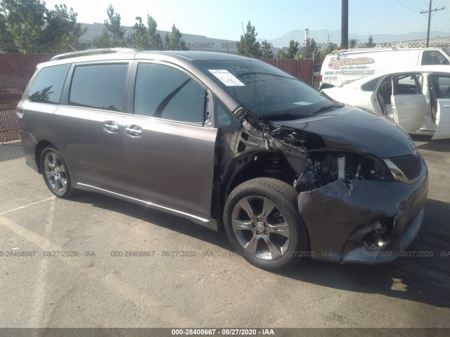 TOYOTA SIENNA 2014 5tdxk3dcxes468093