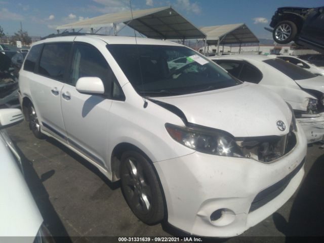 TOYOTA SIENNA 2014 5tdxk3dcxes497237