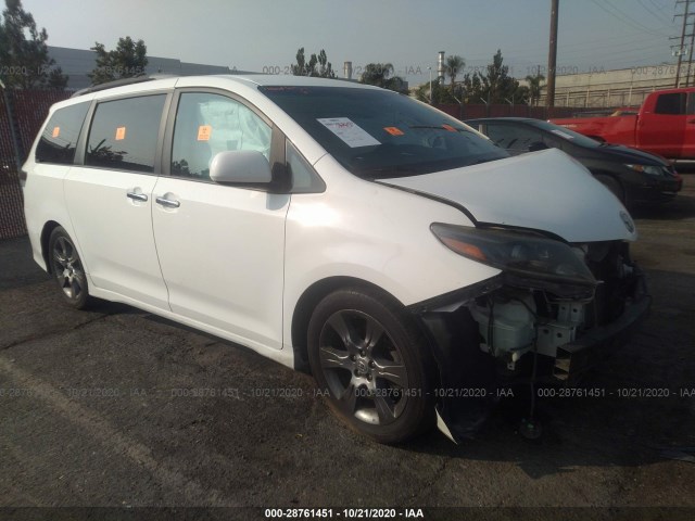 TOYOTA SIENNA 2015 5tdxk3dcxfs550844