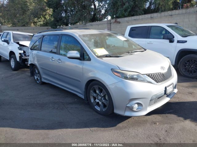 TOYOTA SIENNA 2015 5tdxk3dcxfs678453