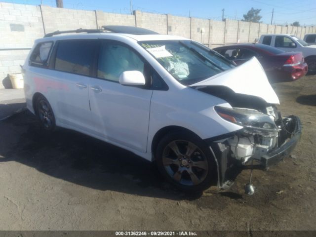 TOYOTA SIENNA 2015 5tdxk3dcxfs685497