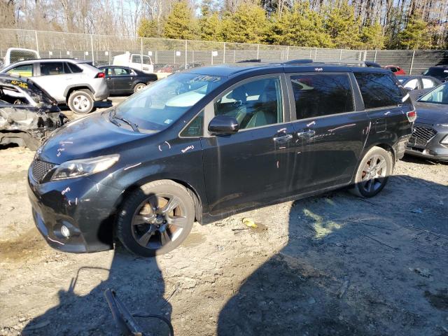 TOYOTA SIENNA SE 2016 5tdxk3dcxgs734487