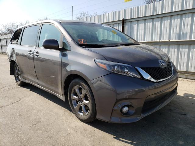 TOYOTA SIENNA SE 2016 5tdxk3dcxgs746929