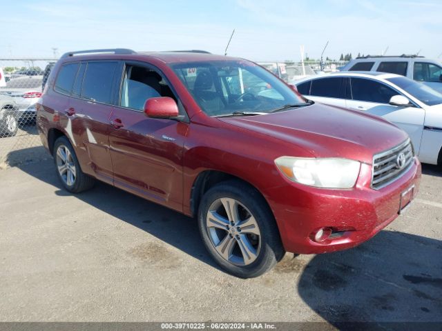 TOYOTA HIGHLANDER 2010 5tdxk3ehxas005603