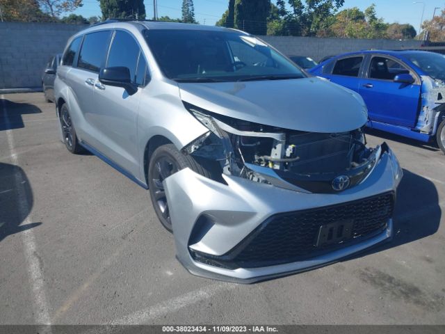 TOYOTA SIENNA 2022 5tdxrkec0ns089589