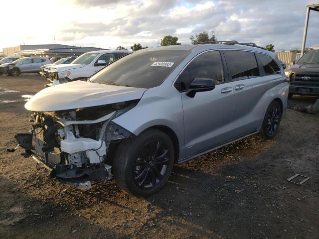 TOYOTA SIENNA XSE 2021 5tdxrkec1ms041453