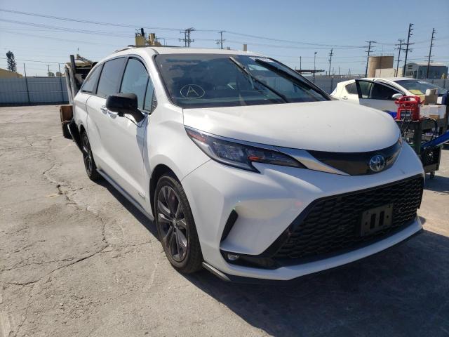 TOYOTA SIENNA XSE 2021 5tdxrkec8ms013830