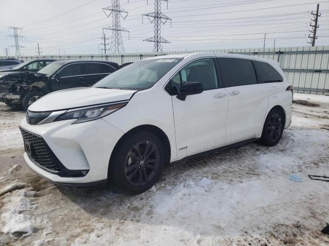 TOYOTA SIENNA XSE 2021 5tdxrkec8ms017540