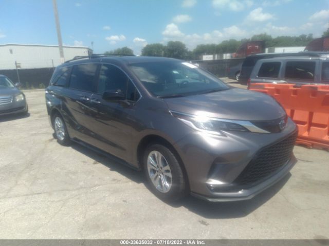 TOYOTA SIENNA 2022 5tdxskfc0ns052352