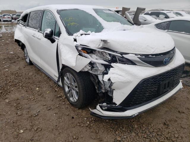 TOYOTA SIENNA XSE 2021 5tdxskfc7ms008203