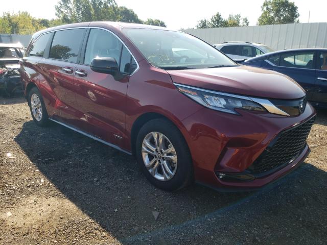 TOYOTA SIENNA XSE 2021 5tdxskfc9ms007862