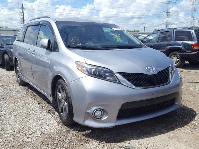 TOYOTA SIENNA SE 2017 5tdxz3dc0hs776485