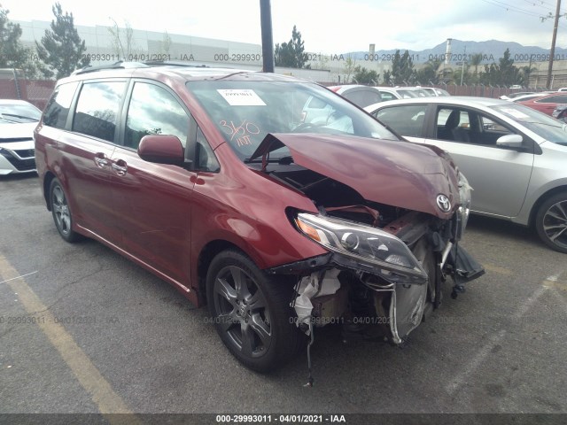 TOYOTA SIENNA 2017 5tdxz3dc0hs812188