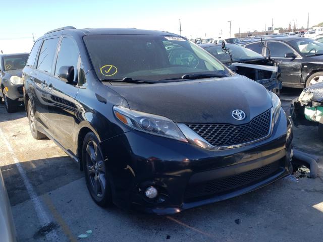 TOYOTA SIENNA SE 2017 5tdxz3dc0hs832554