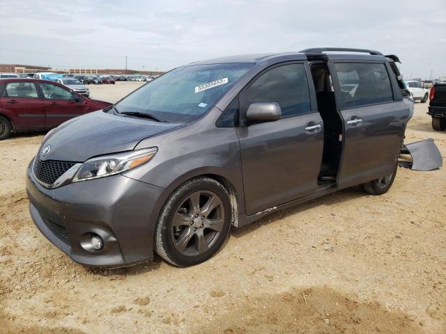 TOYOTA SIENNA SE 2017 5tdxz3dc0hs837706