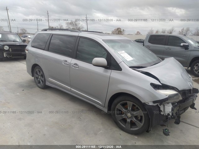 TOYOTA SIENNA 2017 5tdxz3dc0hs886372