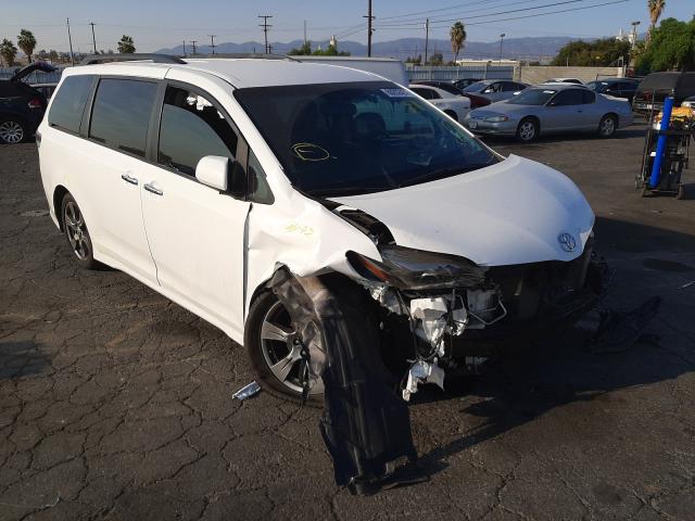 TOYOTA SIENNA SE 2017 5tdxz3dc0hs886548