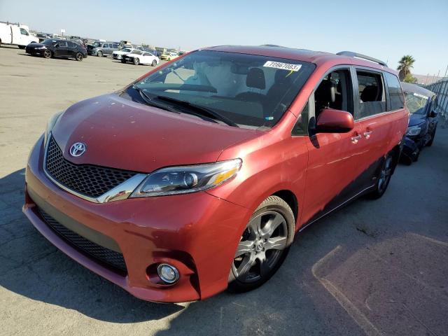 TOYOTA SIENNA 2017 5tdxz3dc1hs832014