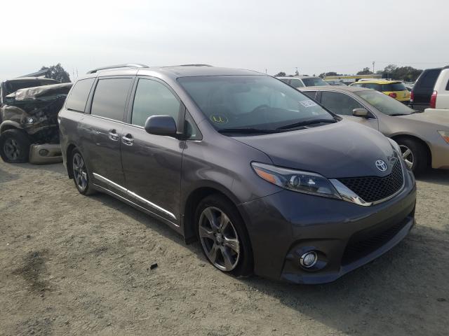 TOYOTA SIENNA SE 2017 5tdxz3dc1hs865210