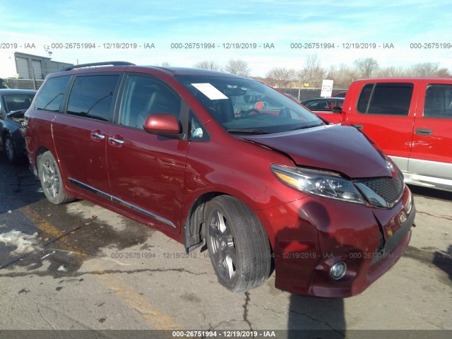 TOYOTA SIENNA 2017 5tdxz3dc1hs871394