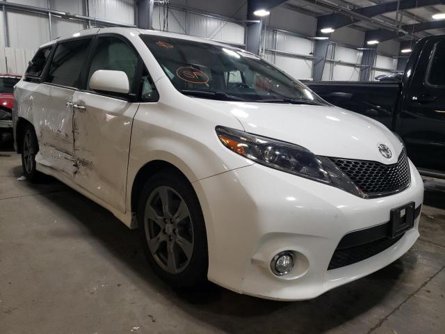 TOYOTA SIENNA SE 2017 5tdxz3dc1hs874151