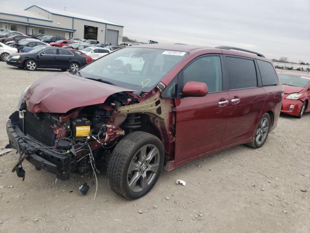 TOYOTA SIENNA SE 2018 5tdxz3dc1js915383