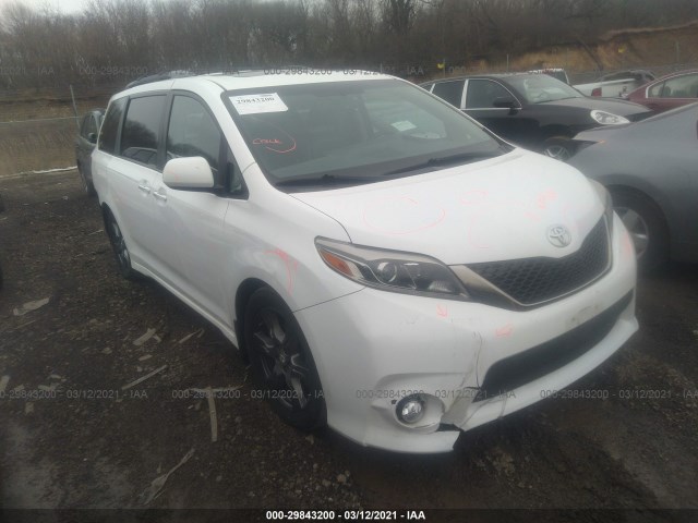 TOYOTA SIENNA 2017 5tdxz3dc2hs777993