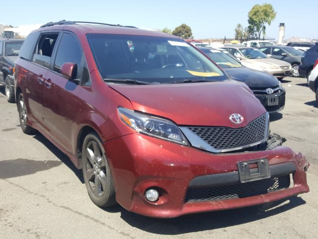 TOYOTA SIENNA SE 2017 5tdxz3dc2hs792817